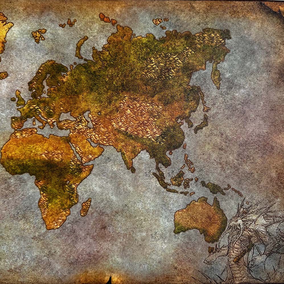 World of Earth map